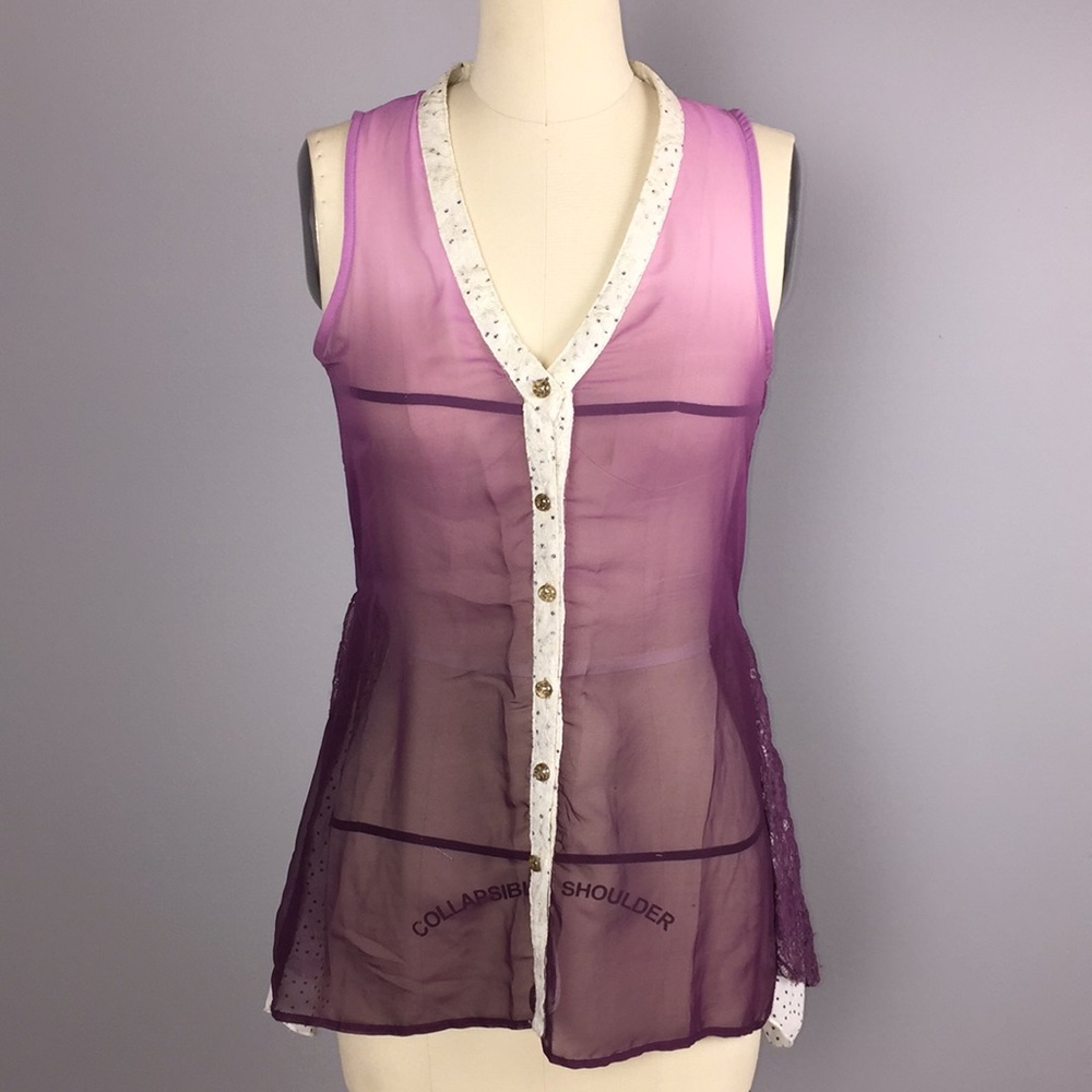 Gimmicks small lavender vest - Picture 1 of 5